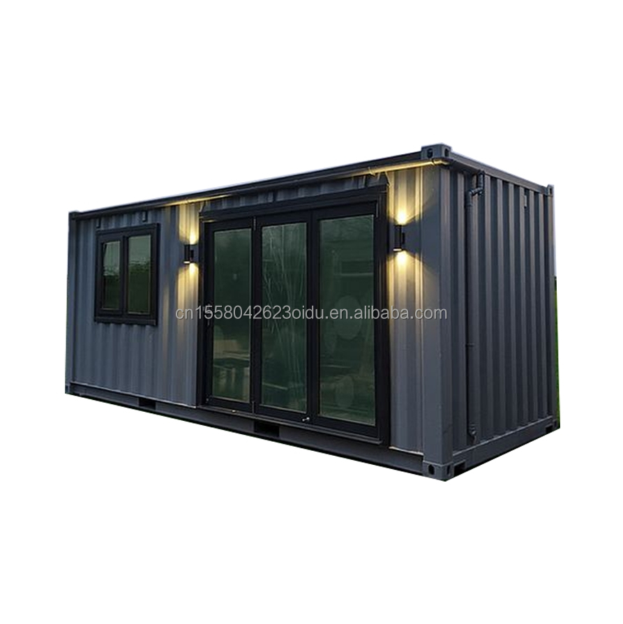 Steel Frame Galvanized Steel Bending 180g Modern 20FT 40FT Prefabricated House for Shipping Container Garden Home Hotel