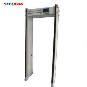Quality Court Door Frame Metal Detector 45 Zones LCD Screen Infrared Remote Controller wholesale