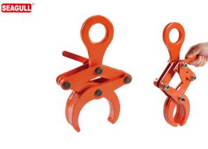China Vertical Pipe Lifting Clamp Round Stock Grabs Capacity 500kg -5000kg on sale