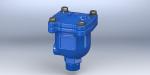 Epoxy Coating Air Flow Control Valves Stainless Steel 304