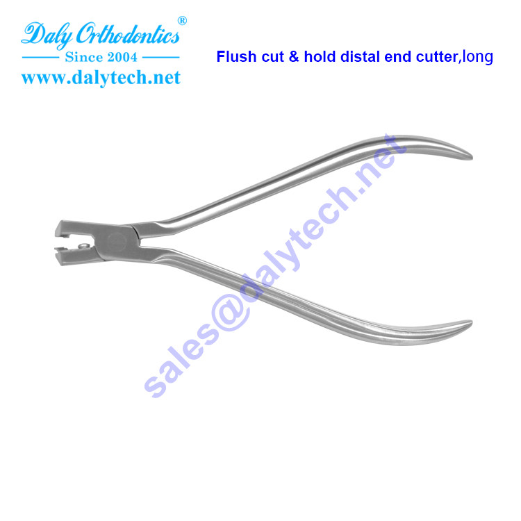 Flush cut and safety hold pliers of orthodontic appliance from dental solutions