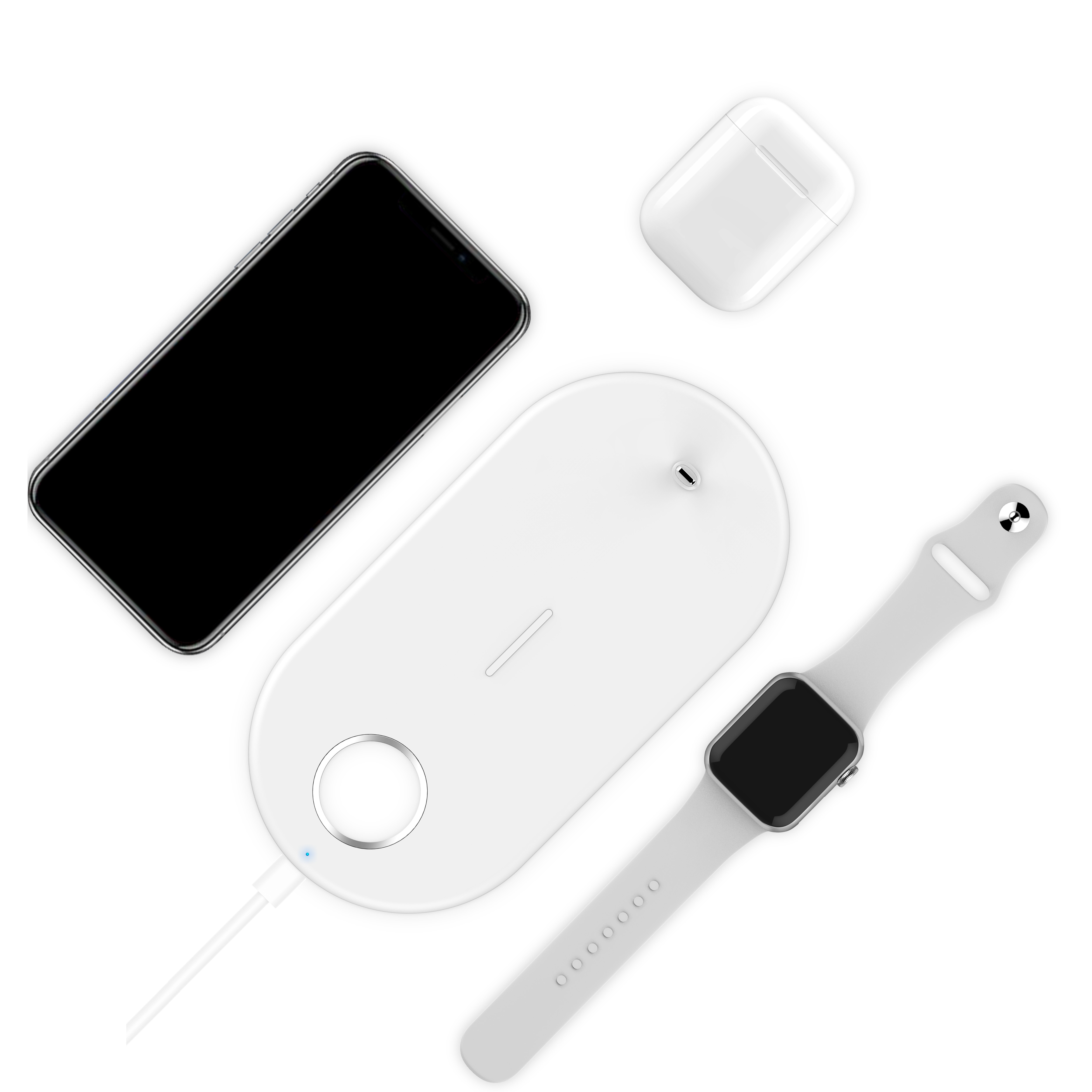 Iphone Xs Max Iphone Xr Fast Charge Wireless Charging Pad