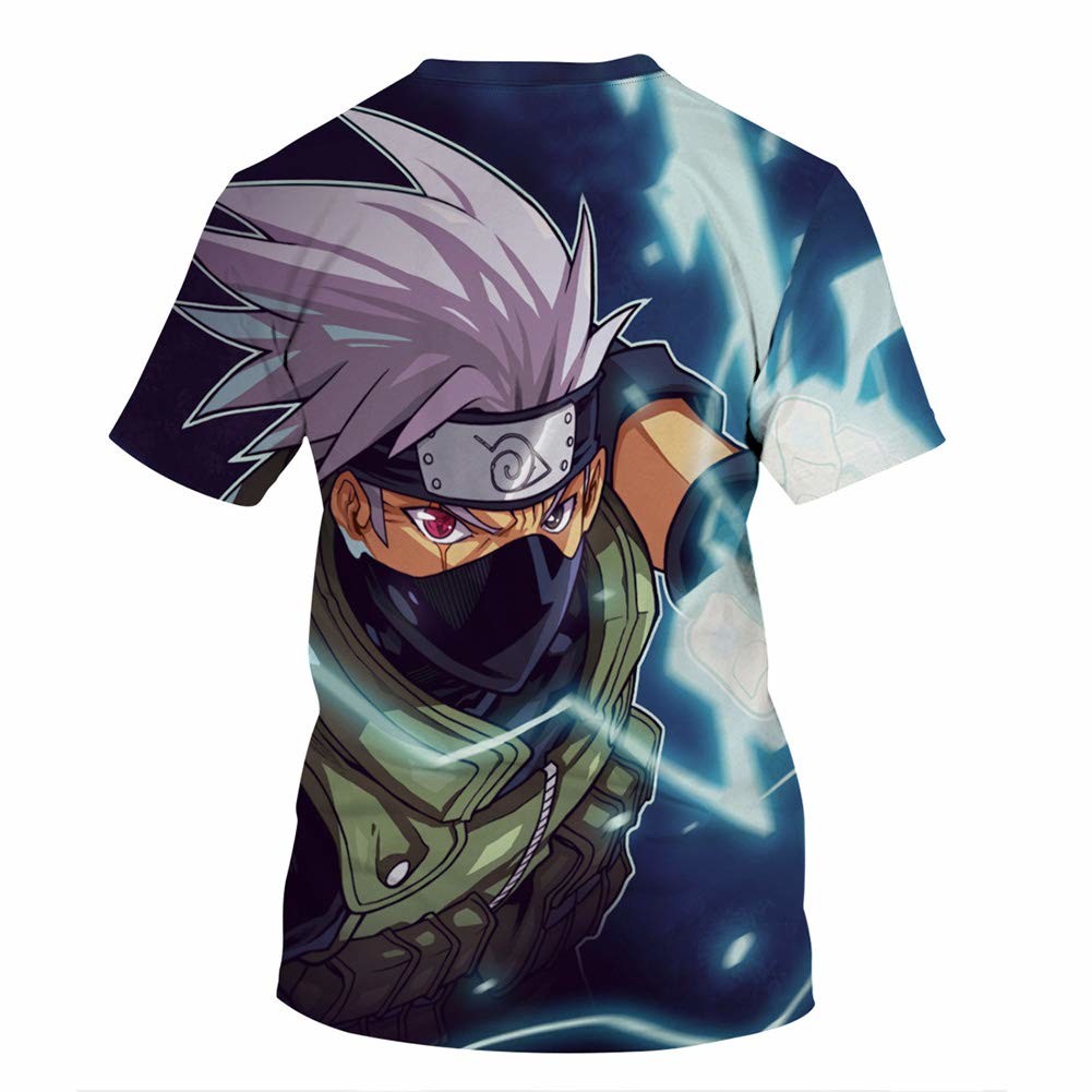 Unisex Anime Graphic Tees , Funny Anime Shirts Regular Adult Size Loose Fit