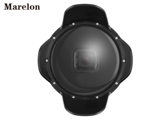 Increased View Gopro Hero 5 Dome Port With Floaty Lens Hood Handle Pole