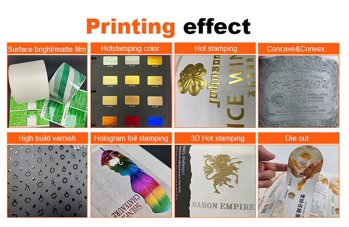 CMYK Biodegradable Aluminium Foil Labels Whiskey Embossing Brandy Wine Labels