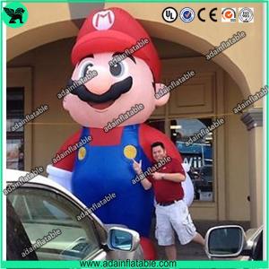Quality Event Advertising 5m Giant Inflatable Mario Cartoon Inflatable Mario Mascot wholesale