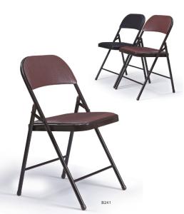 Quality PU leather padded steel folding chairs Mainstays Vinyl Chair wholesale