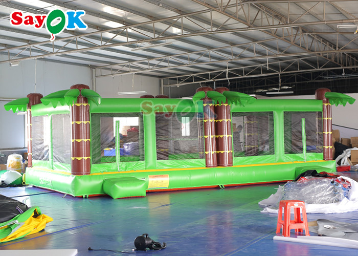 Inflatable Outdoor Toys Kids Inflable Volleyball Bounce House Inflatable Trampoline Toys