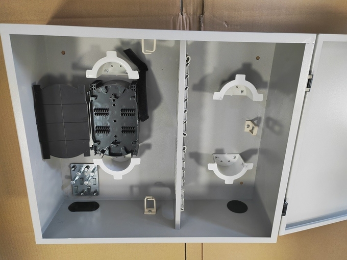 Customized 72Port 144Core SC/LC/FC/ST 1-Door Wall Mount Fiber Enclosure Metal ODF