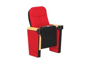 China OEM Commercial Theater Seating Plastic Shell Auditorium Chair on sale