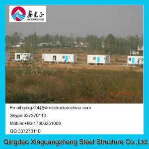 Quality Modern Steel Two Doors Flat Pack Container House South Africa For Public Shower Room wholesale