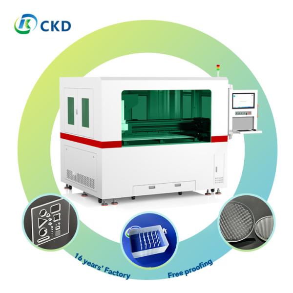 Precision Speed Infrared MOPA Laser Glass Drilling Machine Drilling Diameter