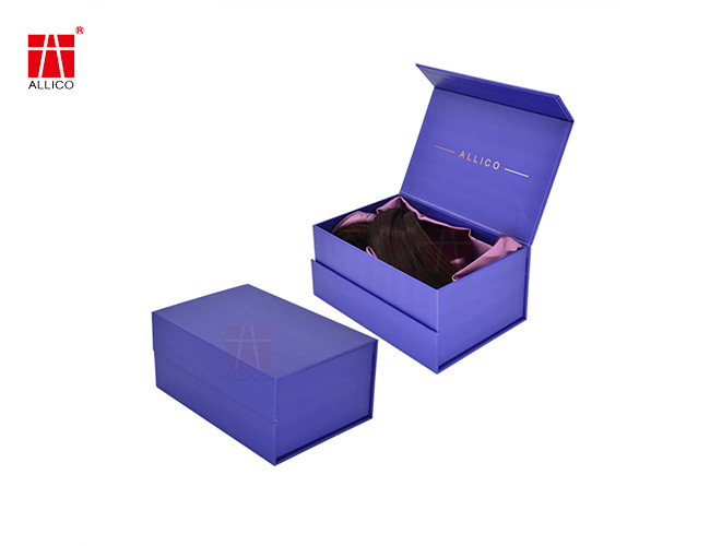 Gift Packaging Box With Magnetic Closure Lid Cardboard Paper Storage Boxes