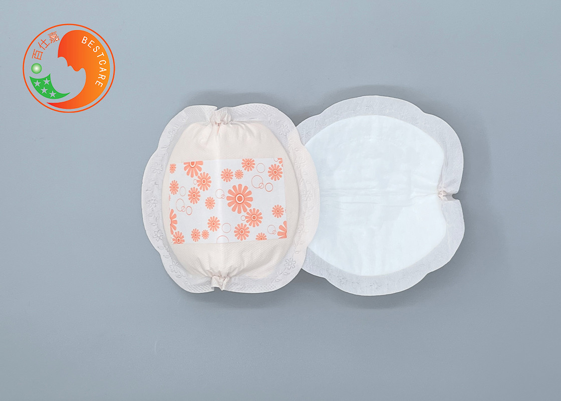Disposable Milk Collecting Nursing Pads Beige Color Fast Absorbing Highly Dryness