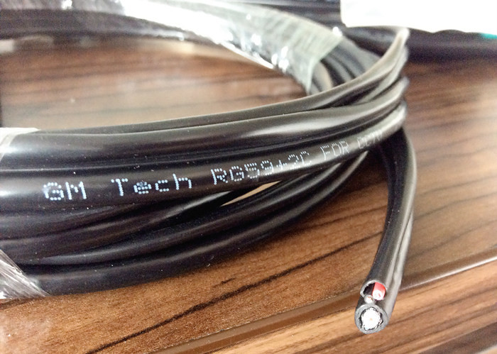 RG59U+2C Fig 8 Shotgun Siamese Coax Cable For Camera Monitor Project