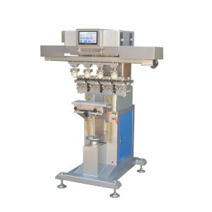 Quality Tagless Tampoprint 4 Color Pad Printing Machine For Nonwoven Fabric wholesale