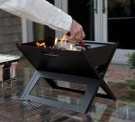Picnic Outdoor Charcoal Barbecue Grill, Portable Charcoal Grill, Folding