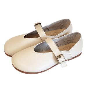 Quality Latest Design Black Children Leather School Shoes , Girl Kids Canvas Shoes wholesale