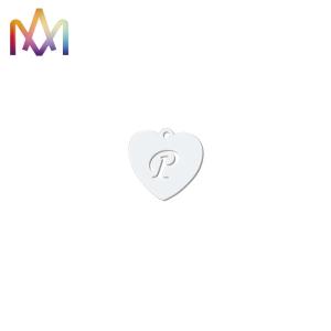 Quality Plating SS304 26 Capital Letter Pendant For DIY Bracelet wholesale
