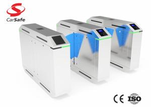 Quality Slim Automatic Turnstile Gate Glass Arms Durable Flap Barrier Turnstile wholesale