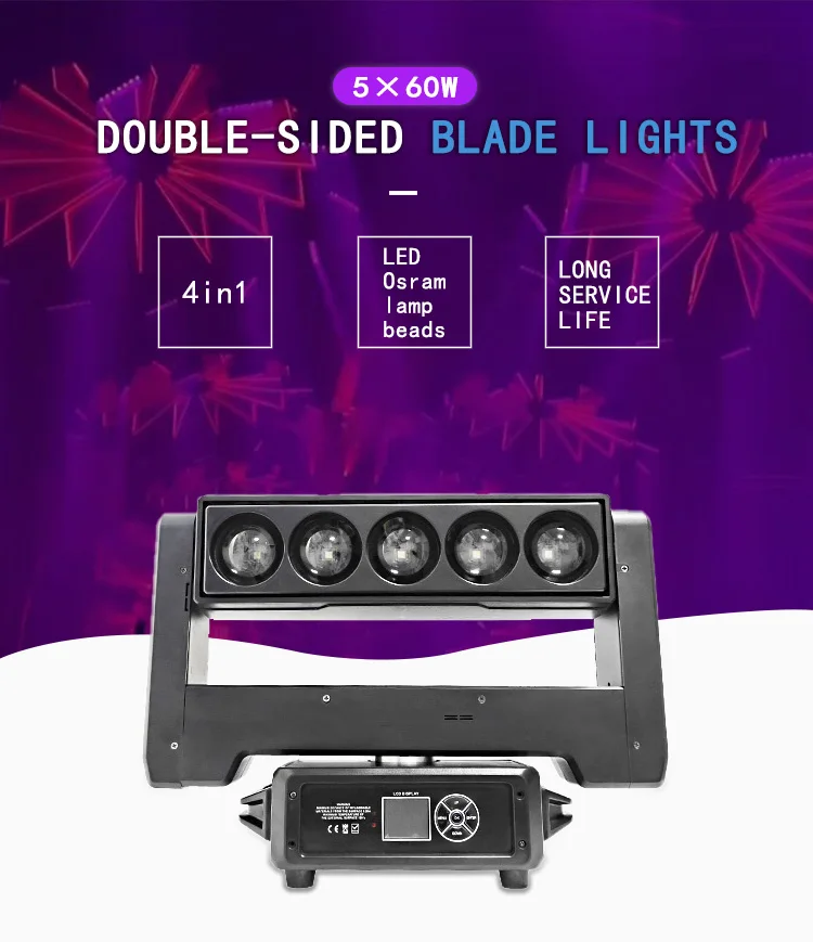 50000Hrs Working Time Stage Effect Light 500W For Outdoor KTV Xmas Party Wedding