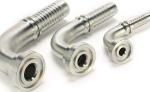 Galvanized Sheet Stainless Steel SAE 90 Elbow Flange 6000 Psi Hydraulic Hose