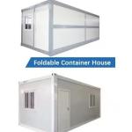 Comfortable Living Space 20ft 40ft Steel Frame Container House with Detachable