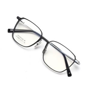 Quality Designer Plain Lens Glasses Spectacle Optical Metal Glass Frame Eyeglasses wholesale
