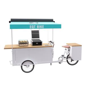 Quality Environment Friendly Durable Burger Food Cart 150KG Load Capacity wholesale