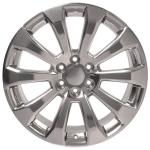 22x9 5922 Polished Rims For Suburban Tahoe Silverado 1500 High Country