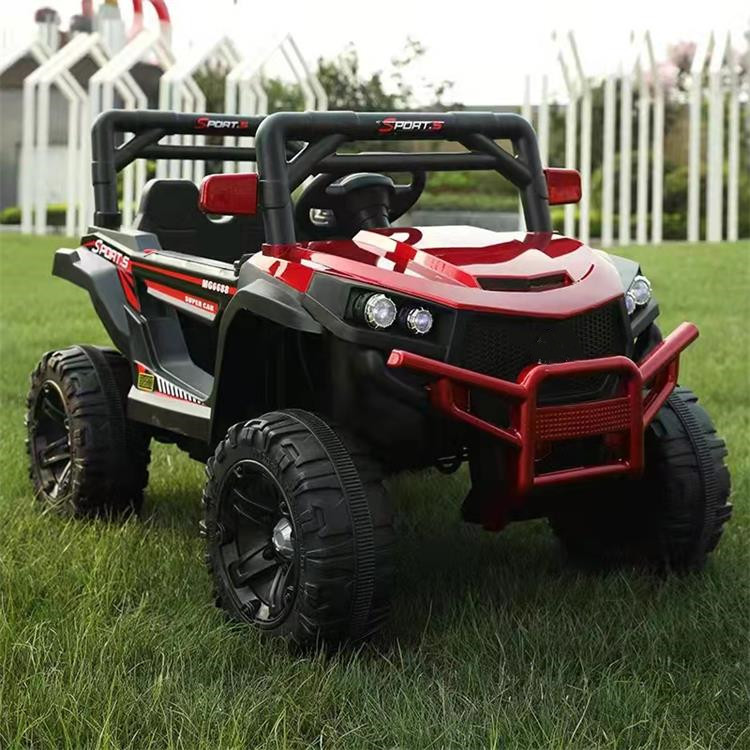One-button Start Electric Baby Ride On Toy Car for Kids 4 Wheels Electric Toy Vehicle
