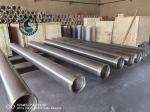 SS304 Water Well Screen 8" 1.5mm Slot Water Well Drilling Pipe Non Clogging