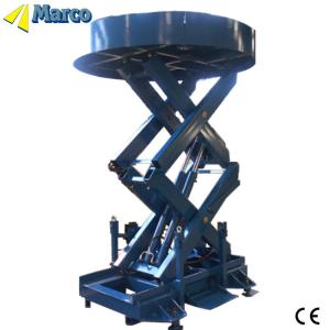 Quality CE Approved Marco High Scissor Lift with Round Table wholesale