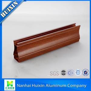 Quality Unique Style Wooden Grain Aluminum Profiles for South Africa Market wholesale