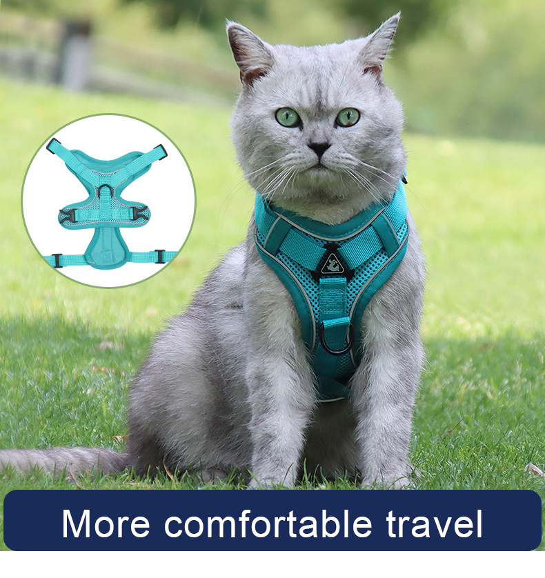 Dog Harness Vest Breathable Mesh Reflective Sport Comfortable Outdoor Activities