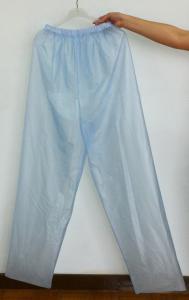 Quality Non Toxic V Neck Disposable Patient Gowns With Tie Waist Blue / Green / White Color wholesale