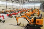 1800kg Hydraulic Mini Excavator 933mm Swing Radius for Small Crawler Excavator