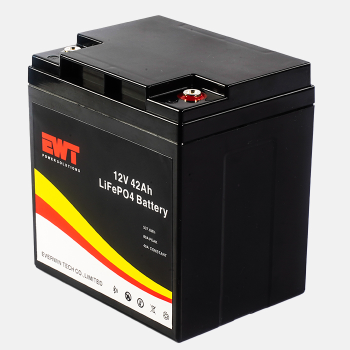 LiFePO4 IFR32700 12V Rechargeable Lithium Battery 12V 42Ah Lithium Iron Phosphate Battery Pack