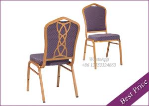 Quality China fabric leisure uphostered dining luxury metal chairs designs (YF-11) wholesale