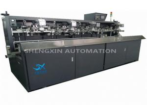 Quality 900pcs / hr Automatic Screen Printing Machine for Liqour / Wine / Beer Glass Bottle wholesale