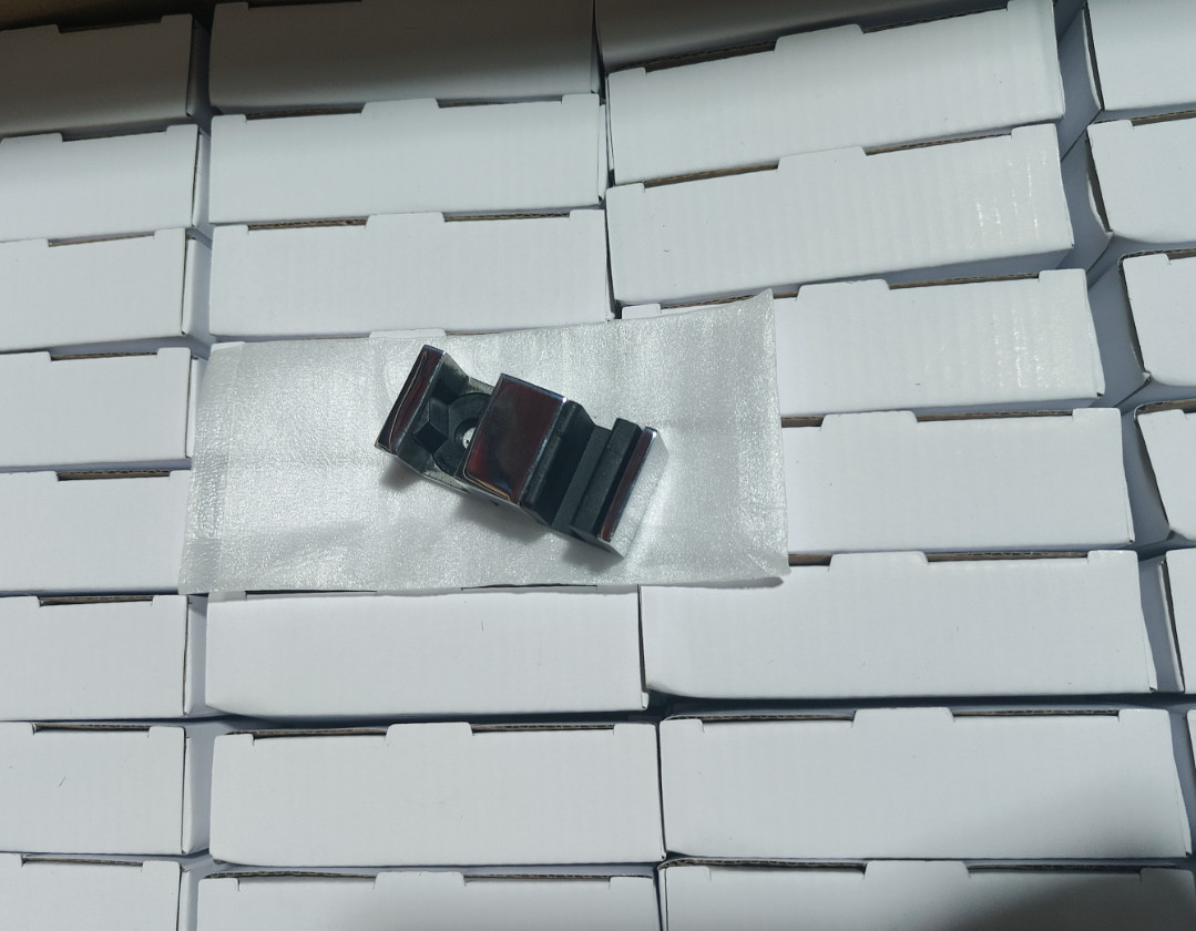 Glass Door Corner Code Shower Screen Stopper Surface Smooth Erosion Resistant
