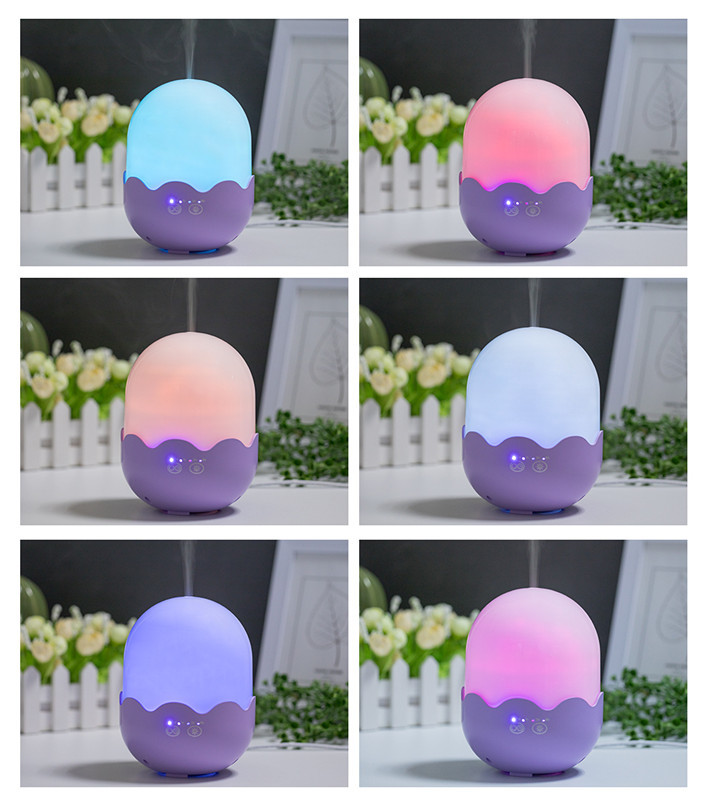 Ultrasonic Portable Aroma Diffuser Humidifier Wood Aroma Diffuser Humidifier For Children Gifts