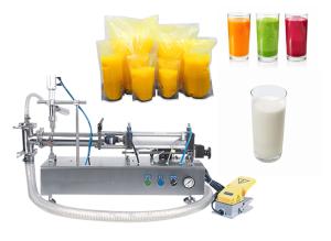 Quality Automatic Metering Equipment Liquid Packaging Machine Liquid Pump Milk Juice wholesale
