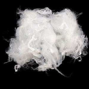 Quality Non Siliconized Recycled Polyester Staple Fiber 2D×51mm White Color wholesale