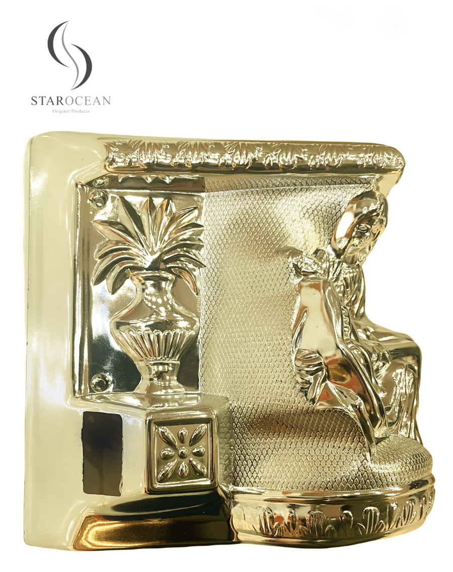Luxury American Casket Corner 9# LG In Light Gold Color And High Quality