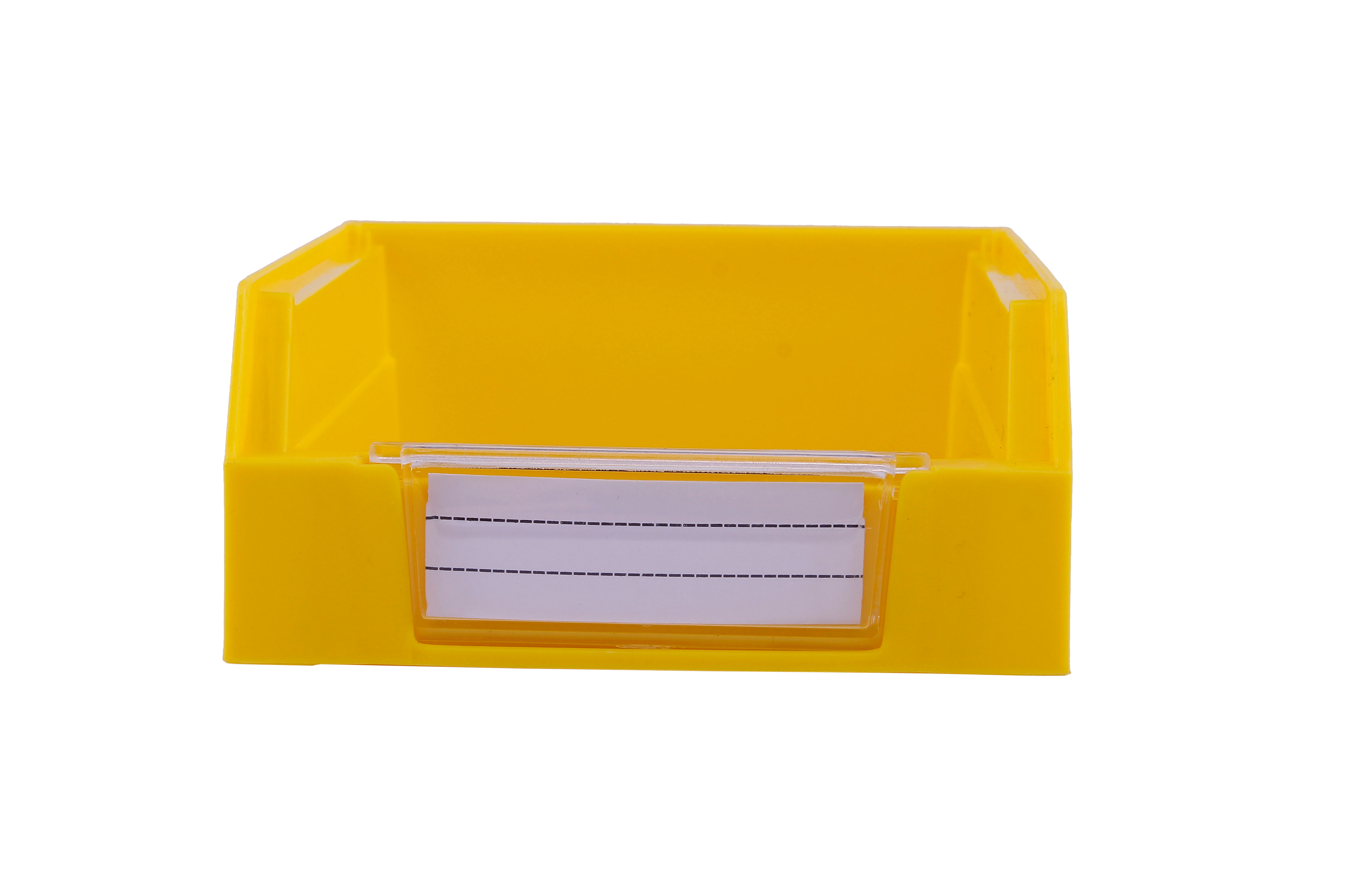 Shelf Storage Bin with Dividable Plastic Tool Container and Back Hanging Convenience