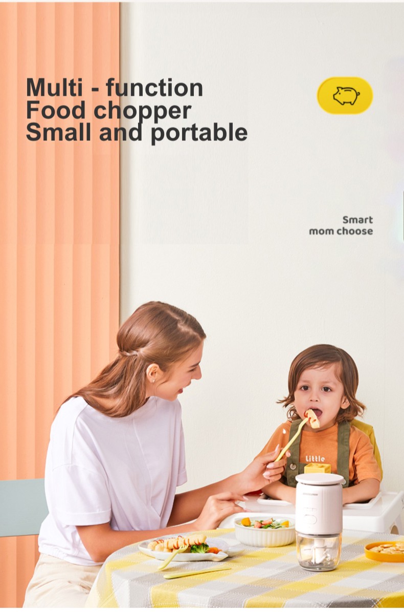 Home Use Portable Juicer 300ml For Baby Food Fruit Multifunction Kitchen Chopper