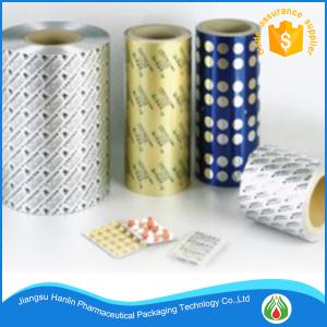 Quality Printed Treatment and Pharmaceutical Use pharmaceutical PTP aluminium blister foil wholesale