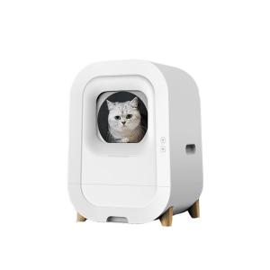 Quality Large Space Electric Self Cleaning Cat Litter Box for Happy and Healthy Cats wholesale