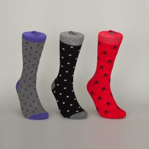 Quality Elastane Snngging Resistance Cotton Dress Socks With Anti - Foul Acrylic Material wholesale